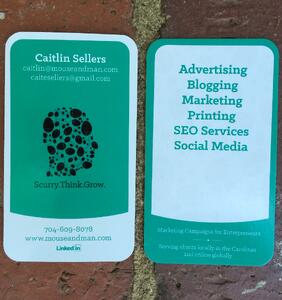 Caitlin Sellers Business Card